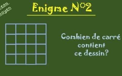 Enigme 2 #DéfiDeLaSemaine